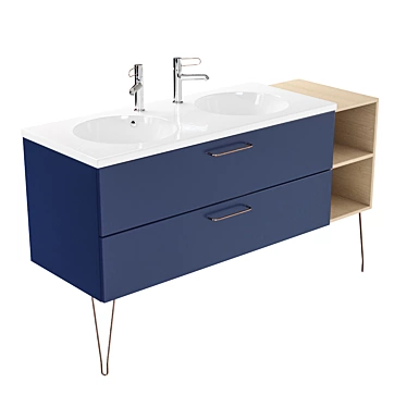 Vanity unit with sink Jacob Delafon Odeon Rive Gauche 120 cm