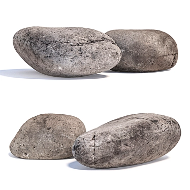 Stunning Landscape Stones Bundle 3D model image 1 