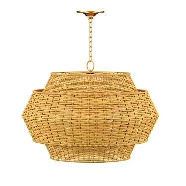 Paloma Rattan Pendant (West Elm)