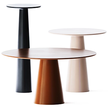 Jove Collection: Sleek Coffee Tables 3D model image 1 