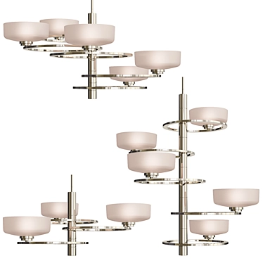 Kichler KL/Aleeka Set: Elegant Lighting Fixtures 3D model image 1 