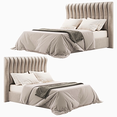 SLEEPSENSE Flow Premium Bed 3D model image 1 