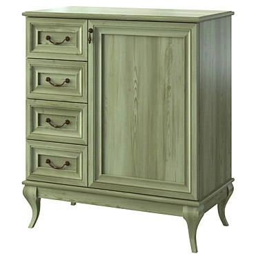 433 MK-64 Chest of Drawers 3D model image 1 