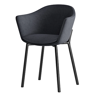 Modern Comfort: Felix Chair 3D model image 1 