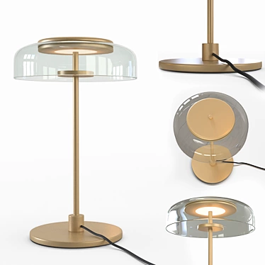 Blossi Table Lamp: Elegant and Minimalist 3D model image 1 