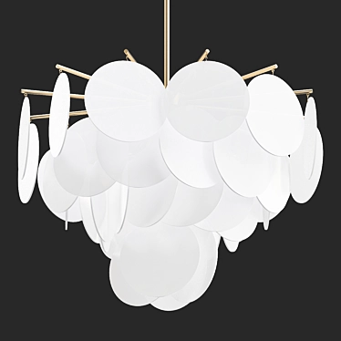 Elegant Nimbus Pendant Lamp 3D model image 1 