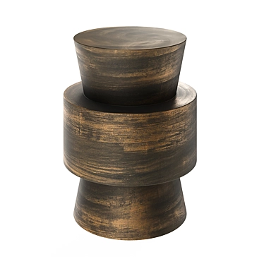 Moai Sandglass Coffee Table 3D model image 1 