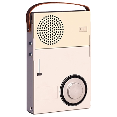 Vintage Braun TP1 Radio: 1959 Release 3D model image 1 