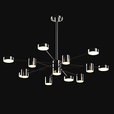 Sleek MERILL Vray 3D Model 3D model image 1 