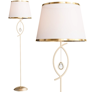 Elegant Eurosvet Table Lamp 3D model image 1 