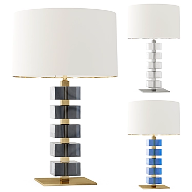 Luxury Monaco Table Lamp 3D model image 1 
