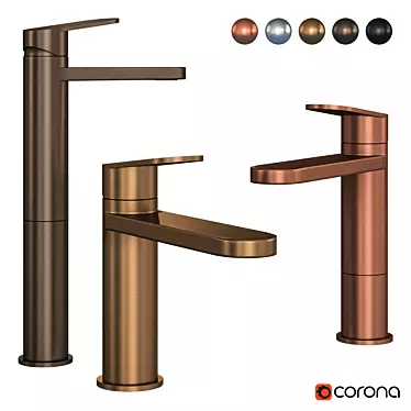 ZAZZERI Trend X | Washbasin Faucet 3D model image 1 