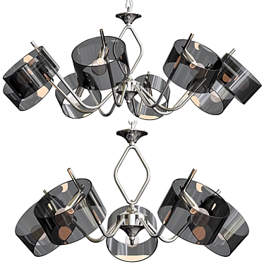 Rivoli 3035-205 Lattea: Elegant Lighting Set 3D model image 1 