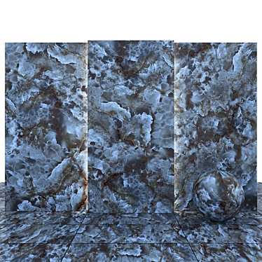 Lifarm Gray Geranite: Versatile, High-Quality Tiles 3D model image 1 