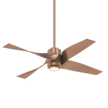 Artemis IV: Sleek Ceiling Fan 3D model image 1 