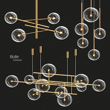 Elegant Illumination with Bolle Collection 3D model image 1 