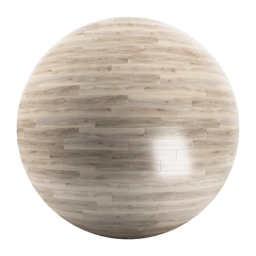 Premium Parquet Flooring: 2 Patterns, 12 Planks, PBR, 4K, Seamless 3D model image 1 