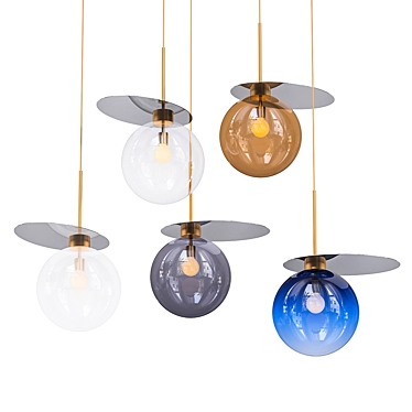 Elegant Illumination: Umbra Pendant Light 3D model image 1 