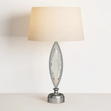 Elegant Marquise Floor Lamp 3D model image 1 