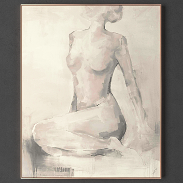 Exquisite 1202 Painting: 2 Frame Collection 3D model image 1 