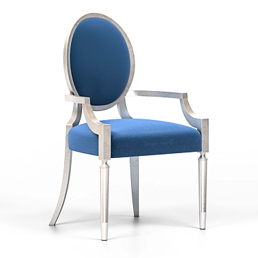 Caracole Regal Dining Chair: Elegant Design & Comfort 3D model image 1 