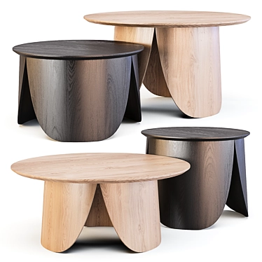 Bolia: Peyote - Floating Coffee Tables 3D model image 1 