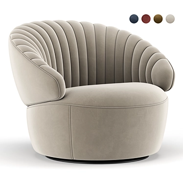 Consonance Modern Luxury Sofa 3D model image 1 