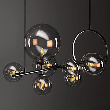  Elegant Lomye Pendant Lamp 3D model image 1 