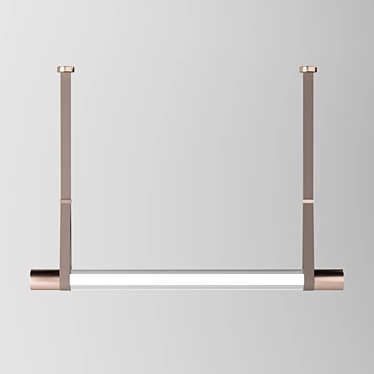 Elegant Suspended Lighting: SLIVER 3D model image 1 