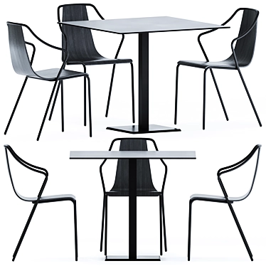 Modern Edge Table: Colos 3D model image 1 