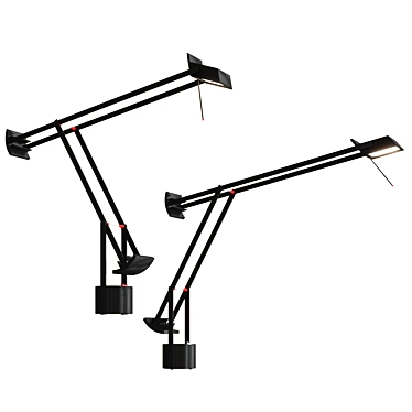 Tizio: Stylish Desk Lamp by Artemide 3D model image 1 