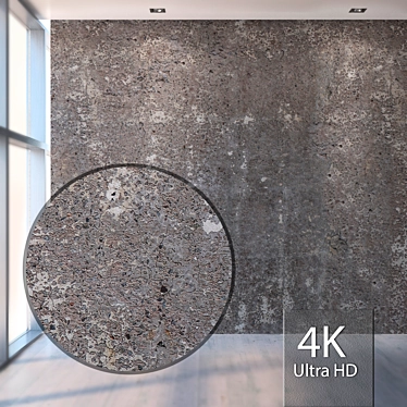 Seamless Concrete Texture 3D model image 1 