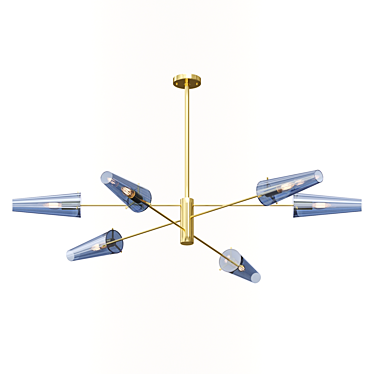 Sleek Illumination: MAXIMA Design Lamps 3D model image 1 