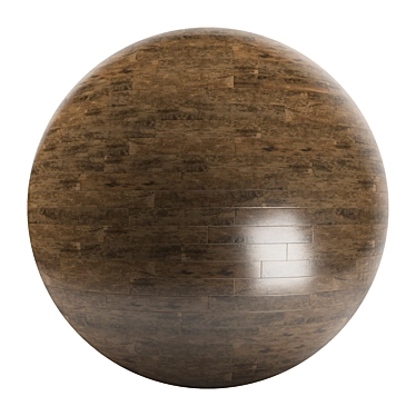 Parquet 53 - Standard and Herringbone Patterns, PBR Materials 3D model image 1 