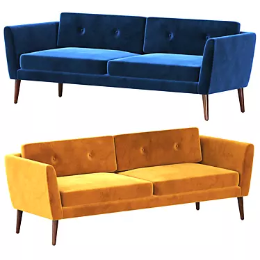 Modern Comfort Sofa Emil by Romatti 3D model image 1 