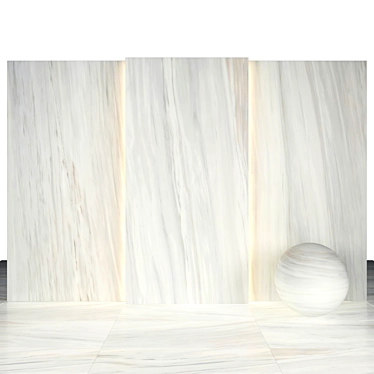 Origins Omber Marble: Elegant & Versatile 3D model image 1 