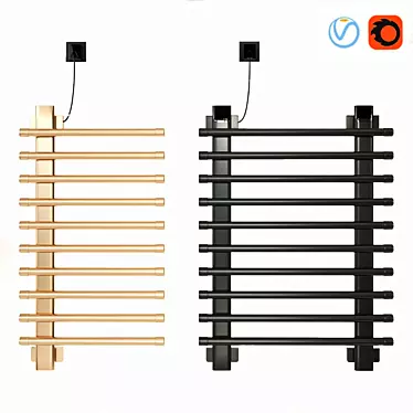 Sleek Rail2 in 3Ds Max 2016 3D model image 1 