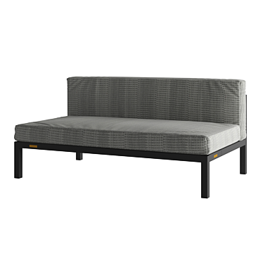 Stylish Legardo MEZZO Sofa 3D model image 1 