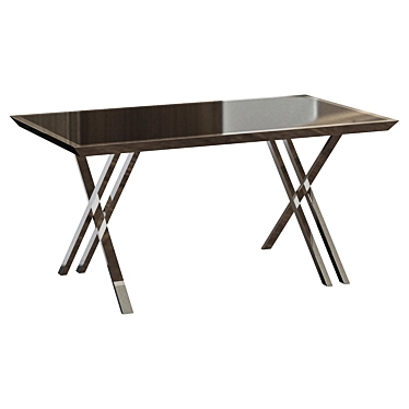 Minimalist Writing Desk: BZ511 3D model image 1 