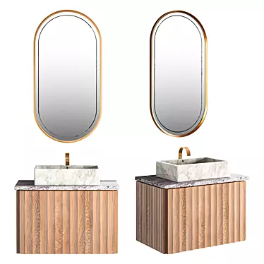 Perfectly Designed Vanity 3D model image 1 