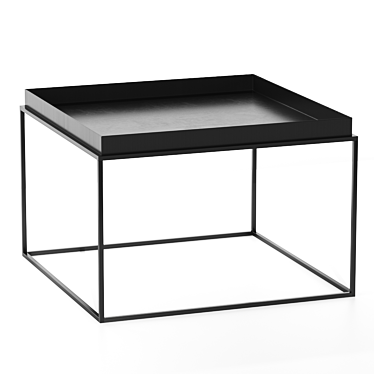 Spanish Metal Coffee Table - TO4ROOMS DZ-106-168 3D model image 1 