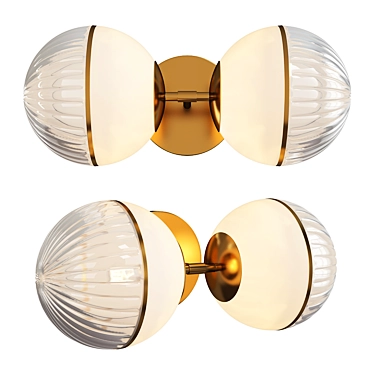 Elegant Laney Sconce 3D model image 1 