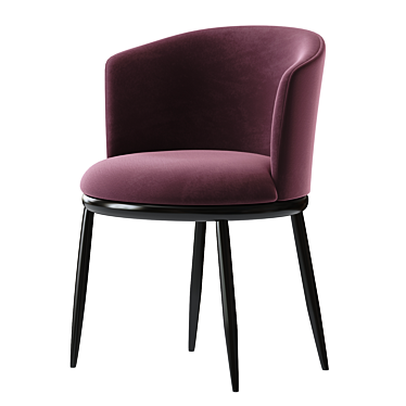Elegant Eichholtz Filmore Dining Chair 3D model image 1 