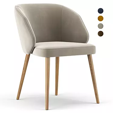 Alissa A970c Ergonomic Chair 3D model image 1 