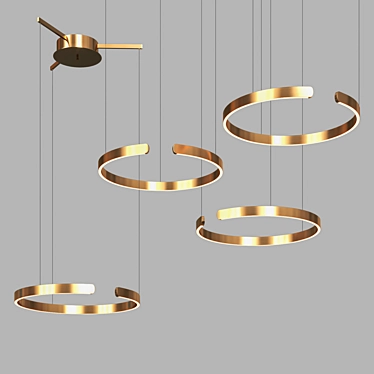 Maris Pendant Lamp 3D model image 1 