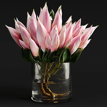 HD Floral Images Pack 3D model image 1 