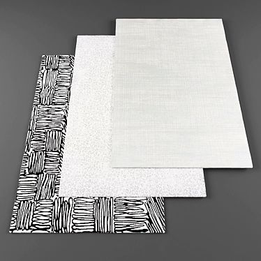 Premium High Resolution Carpets 3D model image 1 