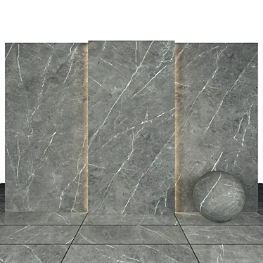 Roma Gray Stone Texture Bundle+Max.FBX.OBJ 3D model image 1 