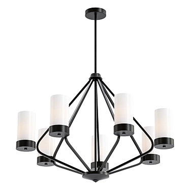 Elegant MED Chandelier 3D model image 1 