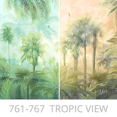 Wallpapers / Tropic view / Design wallpapers / Panels
